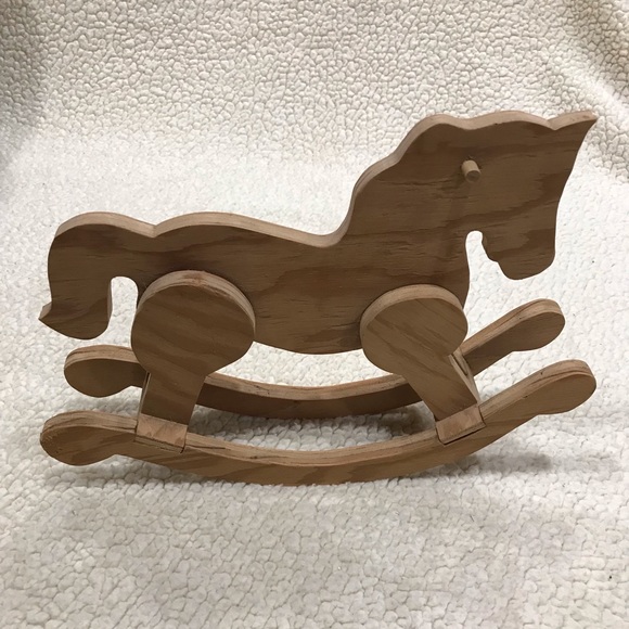 Handmade Wooden Rocking Horse
Not Stained - can be stained painted or decorated - Picture 4 of 11
